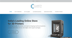 Desktop Screenshot of clarity3dprinting.com